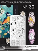 Пластина для стемпинга Enigma Stamping №030 2777000008418