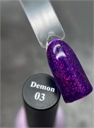 Гель-лак с шиммером Demon 03 SOLAlove, 10мл 2000000462141