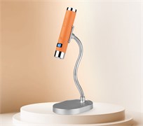 Лампа-фонарик c ИИ сенсором L6 на подставке оранжевый 2000000061559