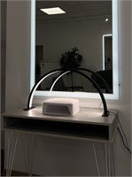 Лампа настольная LED бестеневая Duga-2 черная 2000000025230