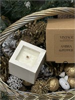 Спа-свеча Vintage Home, Ambra&amp;Peper в керамике 50 мл 2000000033846