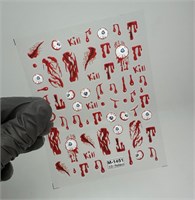 Наклейки стикеры "Страшилки" 015 m-1451 2000000050607