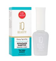 IQ BEAUTY Зеркальное защитное покрытие и сушка /Glossy Top &amp; Dry, 12,5мл 4610210592422
