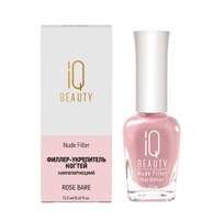 IQ BEAUTY Средство для ногтей / Филлер-укрепитель ногтей Nude Filler / камуфлирующий / Rose Bare, 12.5 мл 4610210593184