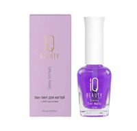 IQ BEAUTY Лак для ногтей. Лак-тинт с AHA-кислотами для естественного сияния и укрепления Glossy Tint Nails, 12.5 мл, Lilac Glow 4610210592668