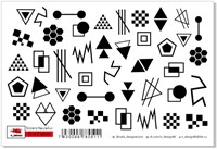 Наклейки с липким слоем Stickers «Forms» (S-4) 7930098781365