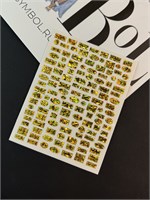 Наклейки надписи JoyFul Nail #1 2022586690992