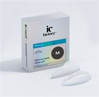 Валики силиконовые Ultra Soft размер "M" IC FACTORY, 1 пара 4610152187281
