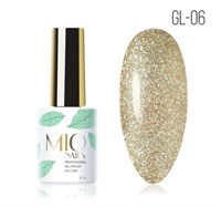 Mio Гель-лак GL-06. Осколки радуги, 8 мл 4603741478099