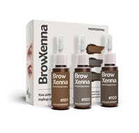 Набор "Шатен" хна для бровей, BrowXenna® 4680043252152