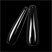 Гелевые типсы 5XL длина балерина 2000000057637