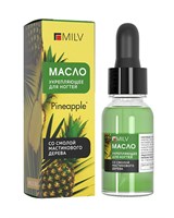 Укрепляющее масло для ногтей со смолой мастикового дерева "PINEAPPLE". 15 мл 4627194193620