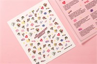 Набор слайдеров RockNail Nail Tattoo Power Girl Set 2546131415675