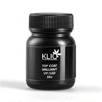 Топ Klio BRILLLIANT UV top coat 50 G с УЗКИМ горлышком 4603731149923