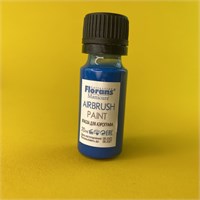 Краска для аэрографии Florans, синий неон 20мл 2000000011431