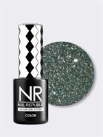 Nail Republic-464 Frozen гель-лак, Мерцающий синий бриллиант (10 мл) 1121175