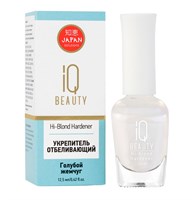 IQ BEAUTY Средство для ногтей/ Укрепитель отбеливающий Hi-Blond Hardener/ для лишенных блеска и пигментированных ногтей, 12.5 мл 4610210590756