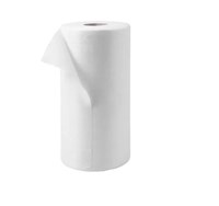 Салфетка 30х40см, спанлейс, белый, 100 шт. в рулоне 4630300504395