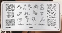 Пластина для стемпинга Go Stamp 08 Line art 2546131600088