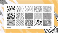 Пластина для стемпинга Go Stamp 11 Shapes 2546131600118