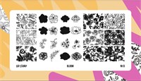 Пластина для стемпинга Go Stamp 13 Bloom 2546131600132