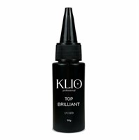Топ Klio BRILLIANT UV тоp coat 50 G с УЗКИМ горлышком 4670484598414