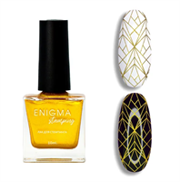Лак для стемпинга 10 мл ENIGMANIC Stamping №3 золото (ЧЗ) 2777000004304-1