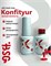 Жёсткий гель в бутылке Konfityur №14 НИЗКАЯ ВЯЗКОСТЬ - Тёмный алый (плотный) (20 мл) (ЧЗ) 4660633402976