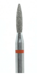 Фреза алмазная пламя 243018 красная КМИЗ 112728