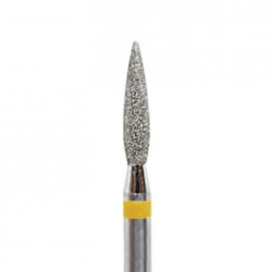 Фреза алмазная пламя 243023 желтая КМИЗ 117982