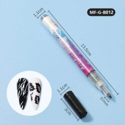 Акриловый маркер Acrylic Paint Pen 0,7 мм (черные)