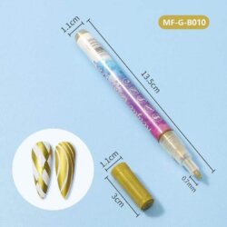 Акриловый Маркер Acrylic Paint Pen 0,7 мм (золотой)
