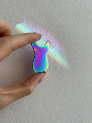 Аппликатор для ламинирования ресниц металлический rainbow