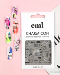 E.Mi Charmicon 3D Silicone Stickers №233 Путешествия 2