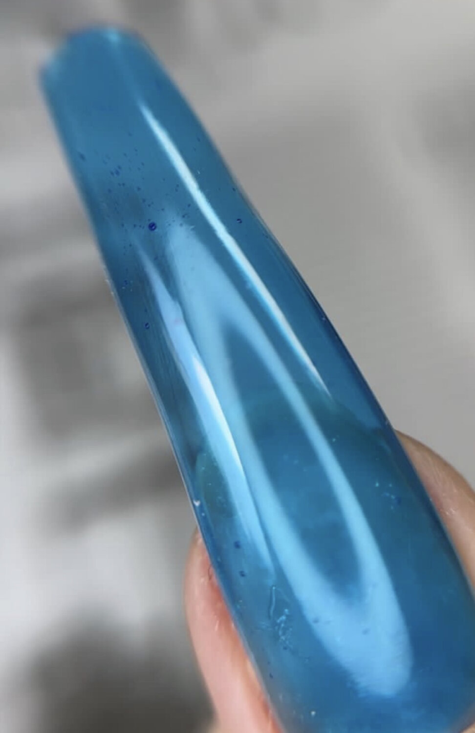 Гель витражный Lakres Crystal 4, 15 g (голубой)