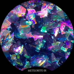 Гель с блестками METEORITE 01 SOLAlove, 5мл