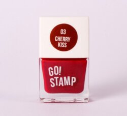 Лак для стемпинга Go Stamp 03 Cherry kiss