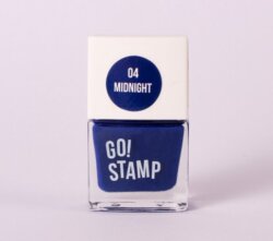 Лак для стемпинга Go Stamp 04 Midnight