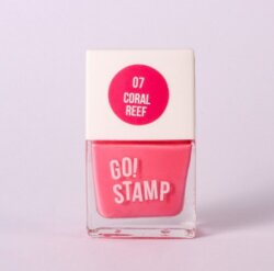 Лак для стемпинга Go Stamp 07 Coral reef