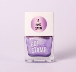 Лак для стемпинга Go Stamp 14 Pink satin