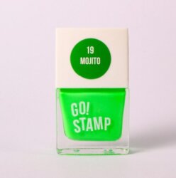 Лак для стемпинга Go Stamp 19 Mojito