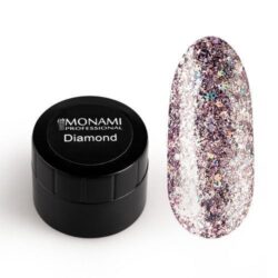 MONAMI Гель-лак Diamond Galaxy, 5 гр (платиновый)