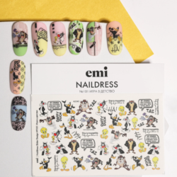 E.Mi Naildress Slider Design №101 Игра в детство