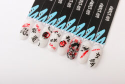 Пластина для стемпинга Go! Stamp 94 Samurai by @Fox_nailart