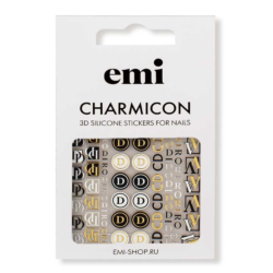 E.Mi Charmicon 3D Silicone Stickers №186 Логомания