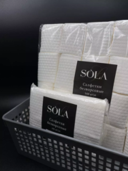 Салфетки безворсовые «Sota» SOLAlove, рулон