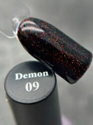 Гель-лак с шиммером Demon 09 SOLAlove, 10мл