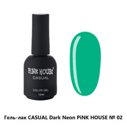 02 Гель-лак Casual Dark Neon Pink House