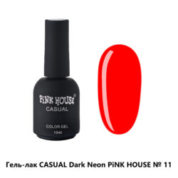 11 Гель-лак Casual Dark Neon Pink House