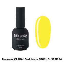 24 Гель-лак Casual Dark Neon Pink House